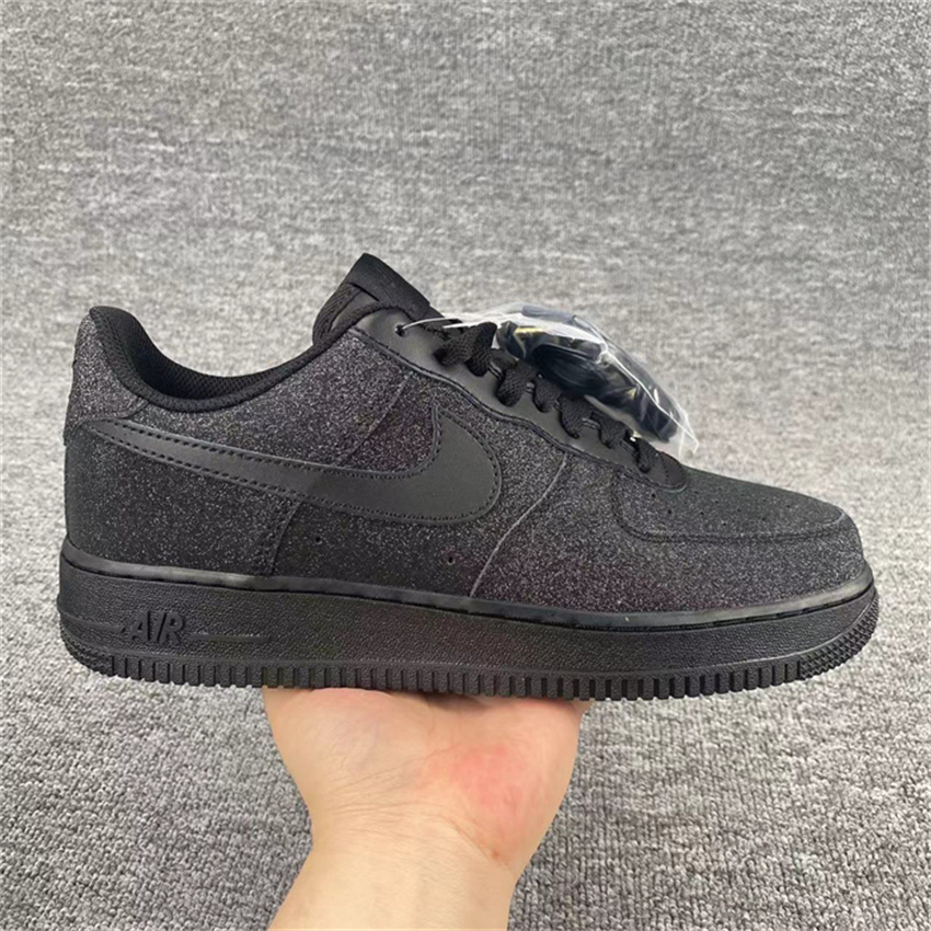 Men's Black Air Force 1 Low Shoes Top 0343